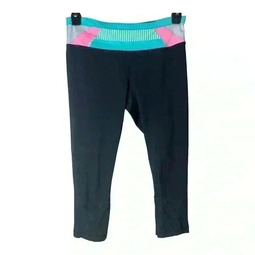 Lululemon 21” Wunder Under Train with Decorative Waistband